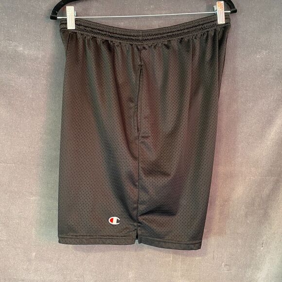 Champion Men's XL Black Mesh Athletic Shorts Gym Training - Picture 7 of 8